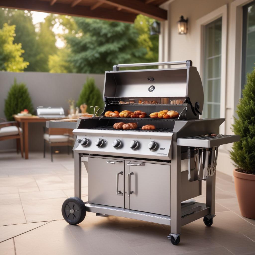 Изделия из нержавеющей стали для кухни и зоны барбекю